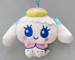【中古】キーホルダー シナモロール×もりりっち ぷりぬいマスコット 「サンリオキャラクターズ×たまごっち」