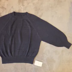 【新品】レシーフォレスト／ニットプルオーバー 38 深灰色 濃いグレー ラグラン袖 レディース