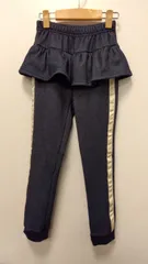 M2　トリドリー　子供服　裏起毛　サイドラインスカッツ　未使用新古品　洗濯OK