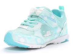 【SALE】【moonstar】LUVRUSH LV 1152 MINT ミント ムーンスター ラブラッシュ 子供靴 キッズ スニーカー スーパースター 抗菌防臭 運動会 女の子 ローカット マジックテープ シューズ