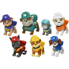 【新品・送料無料】 パウ・パトロール ラブル＆クルー フィギュアギフトパック (フィギュア7体セット)