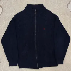 RalphLauren ラルフローレン　フルジップ ニットカーディガン