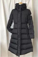 MONCLER モンクレール ダウンコート フラメッテ 黒 サイズ0