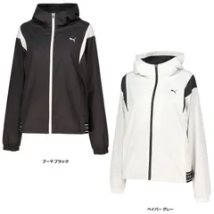 プーマ PUMA FOUNDATION 裏起毛トリコット フルジップジャケット レディース アウター ジャンパー ジャージ フィットネス ランニング ジョギング ウォーキング  526109 01 プーマ ブラック