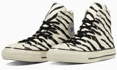 【SALE】【CONVERSE】1SD852 ALL STAR US ZEBRA HI WHITE オールスターUS ゼブラHI ホワイト コンバース スニーカー ハイカット 大人靴 シューズ カジュアル しまうま 動物 アニマル柄