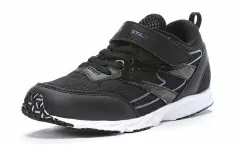 【SALE】【moonstar】SUPERSTAR SS J1168 BLACK ブラック ムーンスター スーパースター 子供靴 キッズ シューズ 抗菌防臭 耐摩耗ラバー 軽量 スニーカー 黒色