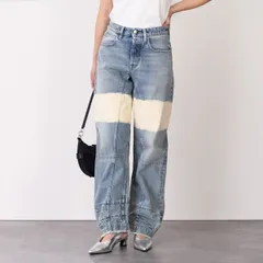 JILSANDER ジルサンダー パンツ ボトムス ブリーチウォッシュ デニムパンツ J02KA0230 J46463 レディース ライトブルー コットン ブリーチデニム デザインデニム リラックスフィットのサムネイル