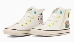【SALE】【CONVERSE】 CHILD ALL STAR N TAMAGOTCHI Z HI 3SD777 ホワイト チャイルド オールスター タマゴッチ コンバース カジュアル たまごっち コラボ ハイカット 白色 WHITE 子供靴 キッズ