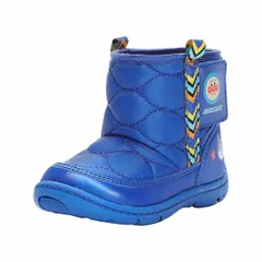 【SALE】【moonstar】AP B48 BLUE アンパンマン 子供靴 キッズ ブルー ムーンスター ドキンちゃん バイキンマン ベビーブーツ 撥水加工 面ファスナー