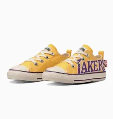 【SALE】【CONVERSE】CHILD ALL STAR N NBA SLIP OX 3SD633 Los Angeles Lakers チャイルド オールスター スリップ ロサンゼルス・レイカーズ コンバース カジュアル バスケットボール 子供靴 キッズ