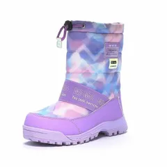 【SALE】【moonstar】NM WPJ021 PURPLE パープル ムーンスター ニーモ Ni-mo 子供靴 ジュニア スニーカー ウィンター 幅広 3E 防水 抗菌防臭 ＃足元キラかわメイク スノーブーツ