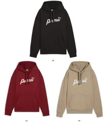 プーマ PUMA ESS+ SCRIPT フーディースウェット ウェア パーカー 裏起毛防寒 冬 カンガルーポケット レディース 女性 ウィメンズ アパレル トレーナー  684092 13 INTENSERD-W