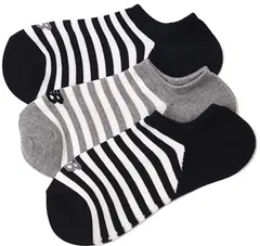 ニューバランス New Balance スニーカーレングス3Pソックス 靴下 くつ下 アクセサリー スニーカー丈 3足セット 定番 シンプル 部活 練習 トレーニング 通勤 通学 メンズ レディース  LAS35703 AS2 アソートカラー2