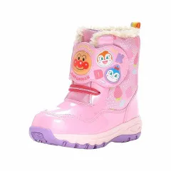【SALE】【moonstar】AP WC033E PINK アンパンマン ムーンスター ピンク 子供靴 長靴 ベビー ウィンター 雨雪 通園 キッズ バイキンマン ドキンちゃん コキンちゃん 防水 ボア