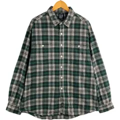 古着 90年代 ギャップ GAP オールドギャップ 長袖 フランネルチェックシャツ メンズXL相当 ヴィンテージ/eaa480685