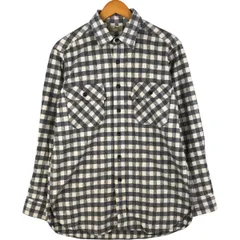 古着 90年代 エルエルビーン L.L.Bean 長袖 フランネルチェックシャツ メンズL相当 ヴィンテージ/eaa480678