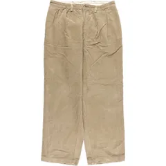 古着 ラルフローレン Ralph Lauren POLO CORDS 太畝 ツータック コーデュロイパンツ メンズw34相当/eaa418337