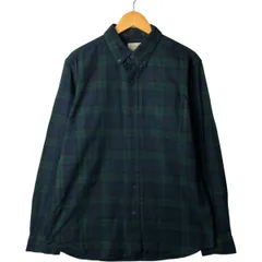 古着 90~00年代 エルエルビーン L.L.Bean TRADITIONAL FIT ブラックウォッチチェック 長袖 ボタンダウン/eaa480671