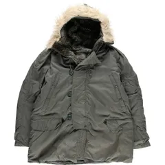 古着 80年代 米軍実品 N-3B ミリタリー フライトジャケット USA製 LARGE メンズL相当 ヴィンテージ/evb030165