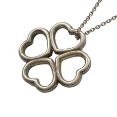 ♥ 【472】tiffany　ハートクローバー　ネックレス　925 TIFFANY&Co.（ティファニー） ネックレス ハート クローバー