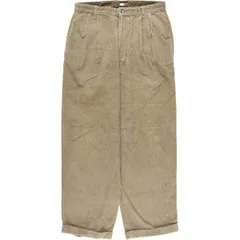 古着 90~年代 トミーヒルフィガー TOMMY HILFIGER ツータック コーデュロイパンツ メンズw32相当 ヴィンテージ/eaa418900