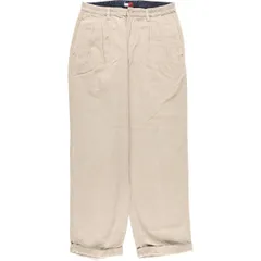 古着 90~年代 トミーヒルフィガー TOMMY HILFIGER ツータック コーデュロイパンツ メンズw32相当 ヴィンテージ/eaa418940