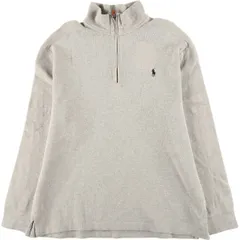 古着 ラルフローレン Ralph Lauren POLO by Ralph Lauren ハーフジップスウェットシャツ トレーナー メンズL相当/eaa418599