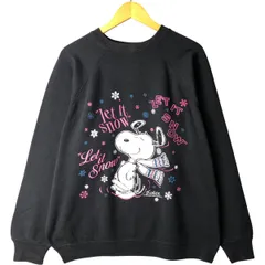 古着 70~80年代 アルテックス ARTEX SNOOPY スヌーピー キャラクタースウェットシャツ トレーナー USA製 メンズL相当/eaa419635