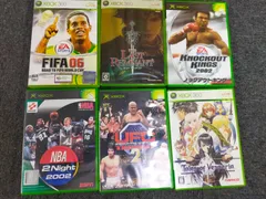 E15-20250929-99 Xbox / Xbox360 用ソフト6本セット The Last Remnant FIFA 06 Road to FIFA World Cup UFC Tapout NBA 2Night