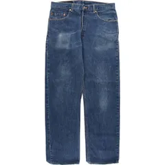 古着 00年代 リーバイス Levi's 505 REGULAR FIT STRAIGHT LEG テーパードデニムパンツ USA製 メンズw34相当/eaa419023