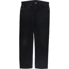 古着 リーバイス Levi's 505 ブラックデニム テーパードデニムパンツ メンズw34相当/eaa419644