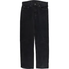 古着 リーバイス Levi's 505 ブラックデニム テーパードデニムパンツ メンズw31相当/eaa419695