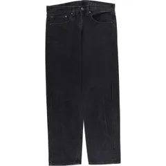 古着 リーバイス Levi's 505 ブラックデニム テーパードデニムパンツ メンズw34相当/eaa419881