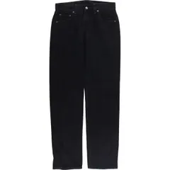古着 リーバイス Levi's 505 ブラックデニム テーパードデニムパンツ メンズw29相当/eaa419875