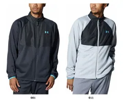 アンダーアーマー UNDER ARMOUR UA アーマーフリース マックス フルジップ ジャケット 上着 フリース 耐久性 両サイドポケット 裏起毛 秋 冬  1388226 001 BLACK