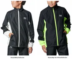 アンダーアーマー UNDER ARMOUR UA スポーツスタイル メッシュ ジャケット 上着 アウター 裏メッシュ 両サイドポケット ジム トレーニング 運動 ウェア  6000884 002 BLACK/HIGHVISYEL
