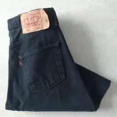 ■古着 Levi's リーバイス 501ブラックジーンズ デニムパンツ 07年製 実寸W29L30【L5314】