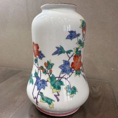 値下げ中 有田焼 和泉作 色鍋島 花瓶 和室 玄関 - メルカリ