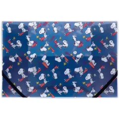 【メール便】スヌーピー クリアファイル クリアフォルダ A5 Happiness is Red TYPEWRITER ピーナッツ 日本ホールマーク 書類整理 キャラクター グッズ 