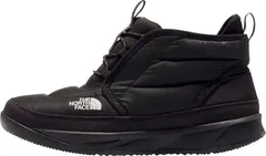 ザ・ノース・フェイス THE NORTH FACE アウトドア ヌプシ チャッカ ウォータープルーフ II メンズ Nuptse Chukka WP II アウトドアシューズ 防水 保温力 冬 防水透湿素材 高反発  NF KK TNFブラック×TNFブラック
