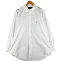 古着 ラルフローレン Ralph Lauren CLASSIC FIT 長袖 ボタンダウンシャツ メンズXL相当/eaa602610