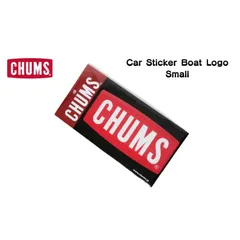 CHUMS ／ チャムス Car Sticker Boat Logo Small 　チャムスロゴカーステッカースモールサイズ
