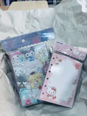 サンリオ シールバインダー シール帳　キティ　クロミ　リフィルセット