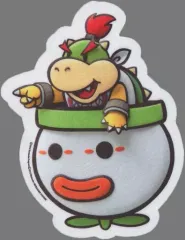 【中古】タオル・手ぬぐい(キャラクター) クッパJr. マイクロファイバーミニタオル 「ペーパーマリオ スーパーシール」