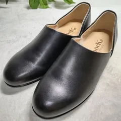 【美品】Spock Haruta/スポック ハルタ/スポックシューズ/黒/ブラック/24.0cm