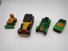 英国製　当時物　マッチボックス　ヴィンテージミニカー４台セット　レア品