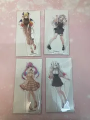 【広店】ホロライブ 推しチョコ アクリルスタンド 4種セット 明治　ちょこ シオン あやめ あくあ【718-3033】