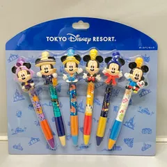 【新品】東京ディズニーリゾート ミッキーマウス ボールペン 6本セット