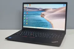 中古良品ノートパソコン LENOVO ThinkPad E15 Windows11+office 爆速SSD256GB core i5-1135G7/メモリ8GB/15.6インチ/WEBカメラ/無線内蔵