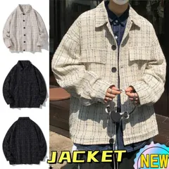 カジュアルジャケット ステンカラージャケット メンズジャケット チェック柄 ジャケット カップルジャケット レディース アウター レトロ